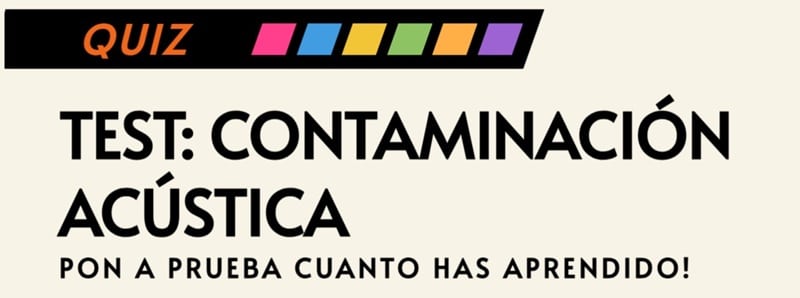 test contaminación acústica