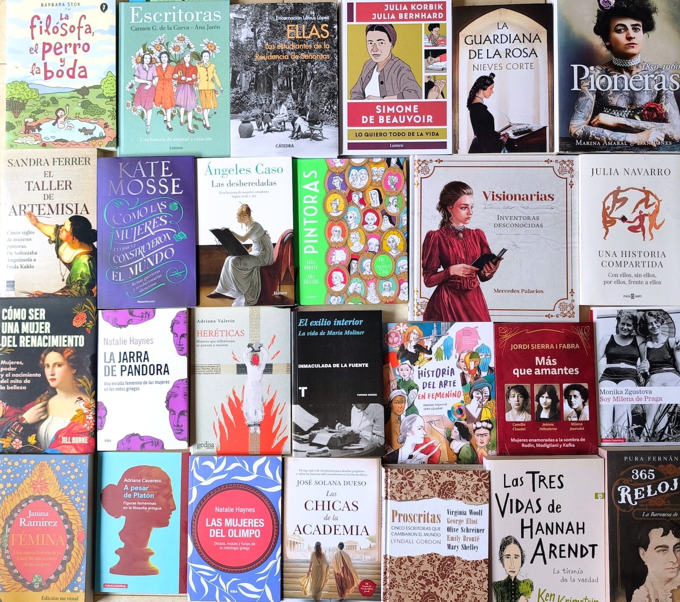 Libros que reivindican la vida y obra de mujeres extraordinarias