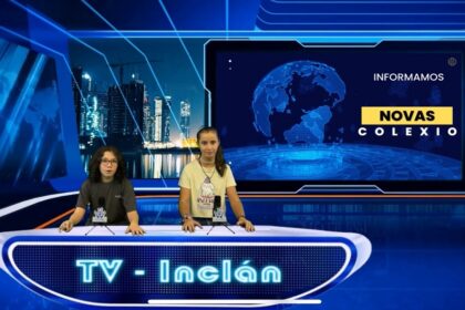 La televisión escolar del CEIP Ramón Mª del Valle-Inclán (Oleiros)