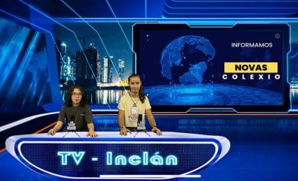 La televisión escolar del CEIP Ramón Mª del Valle-Inclán (Oleiros)