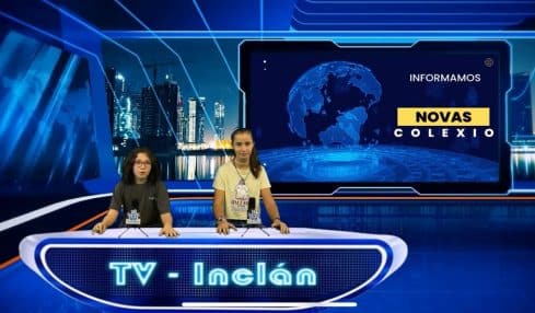 La televisión escolar del CEIP Ramón Mª del Valle-Inclán (Oleiros)