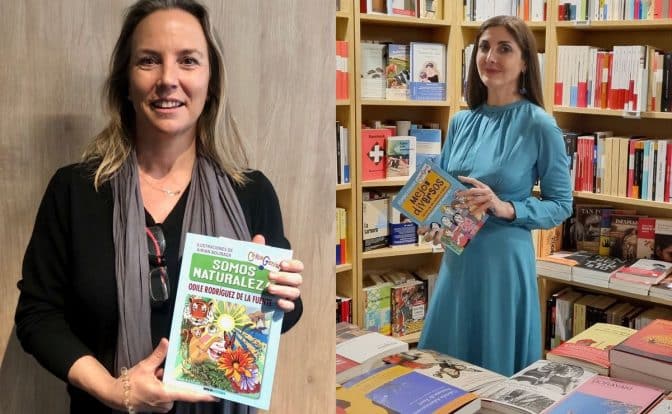 Odile Rodríguez de la Fuente invita a los jóvenes a reconectar con la naturaleza y Espido Freire les hace reflexionar sobre la importancia de la diversidad Odile y Espido