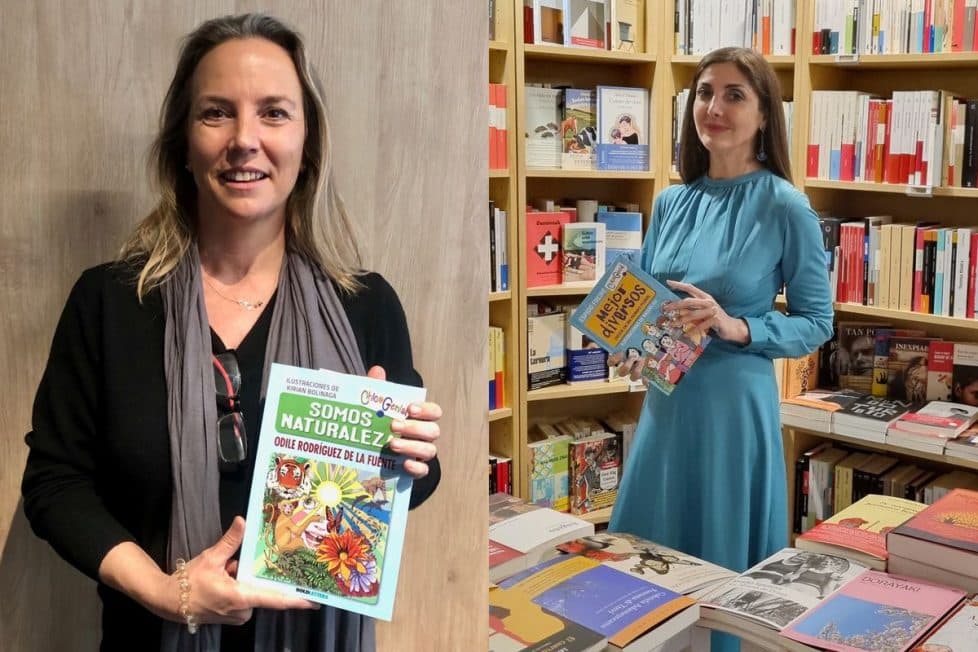 Odile Rodríguez de la Fuente invita a los jóvenes a reconectar con la naturaleza y Espido Freire les hace reflexionar sobre la importancia de la diversidad Odile y Espido