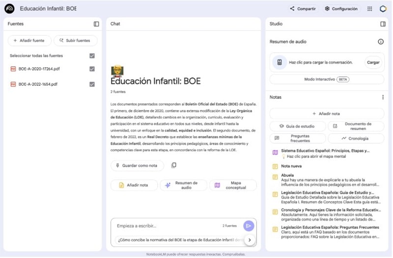 Todo sobre NotebookLM, el asistente educativo para docentes y estudiantes NotebookLM
