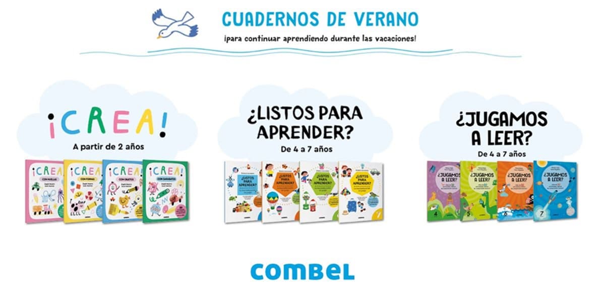 colección combel  cuadernos de repaso para verano