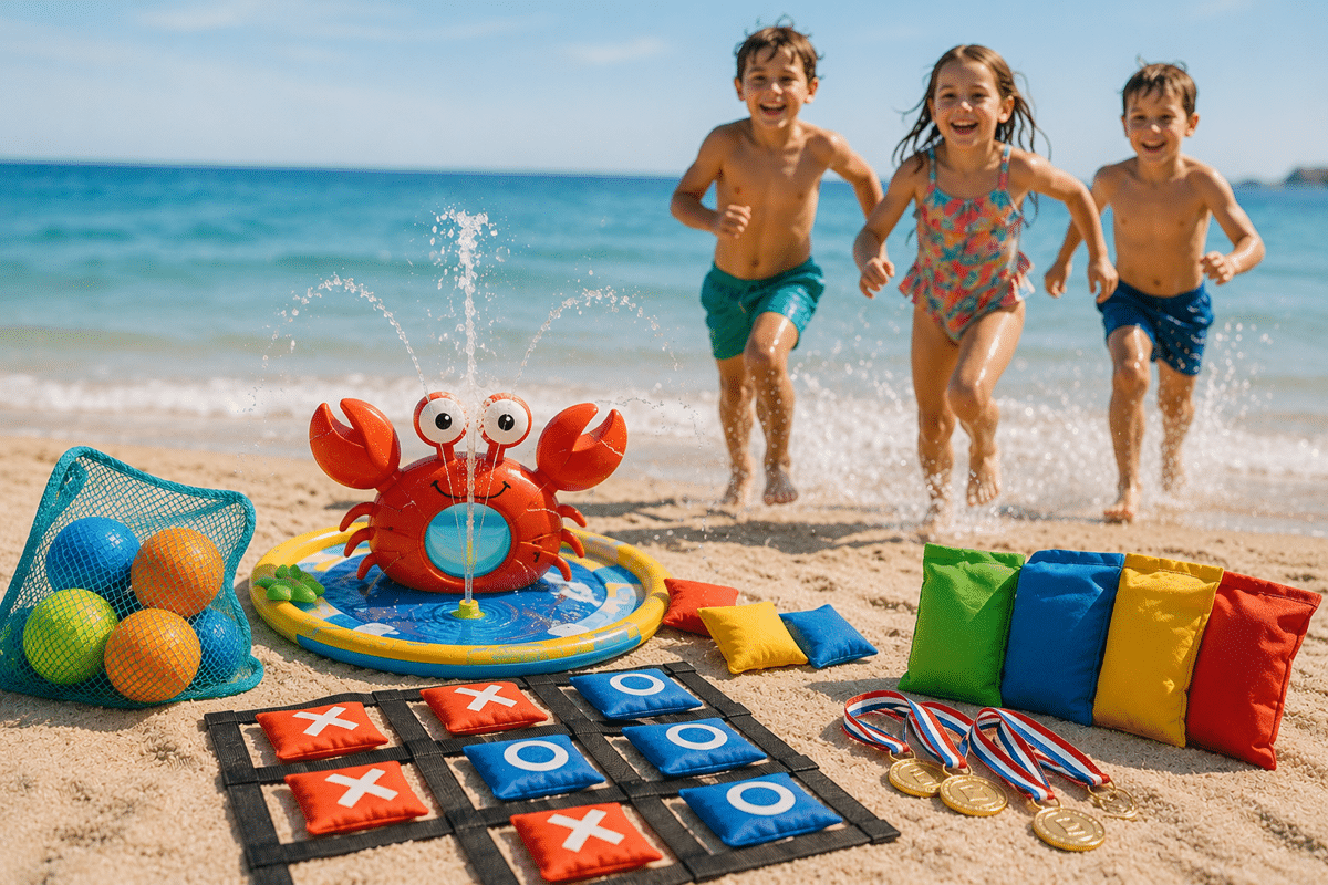 Juegos de agua para la playa