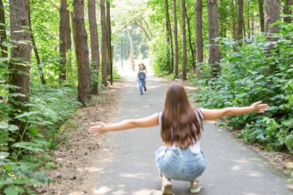 rutas con sombra para caminar con niños