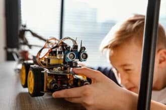 robots solares educativos
