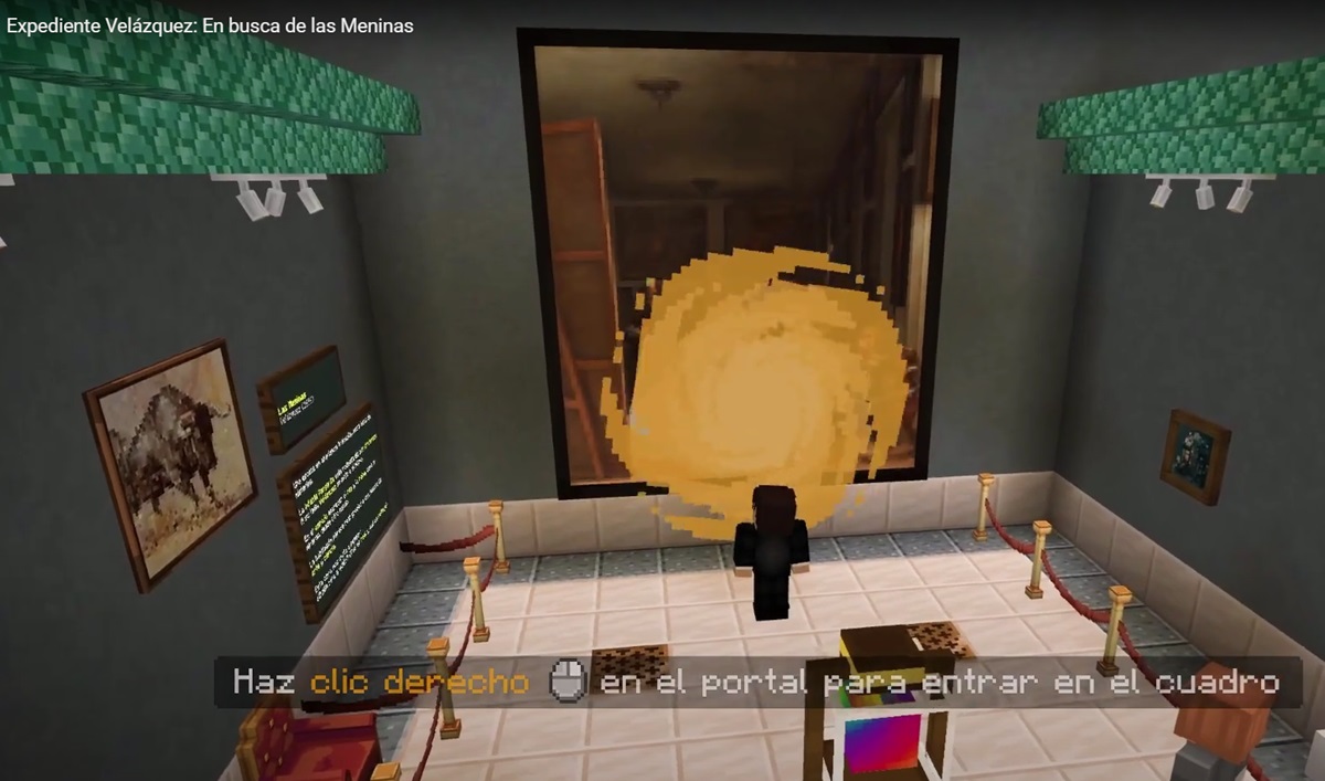 Apúntate al concurso escolar ‘Arte en la nube’ y ¡descubre con tu alumnado el mundo de Velázquez a través de Minecraft!