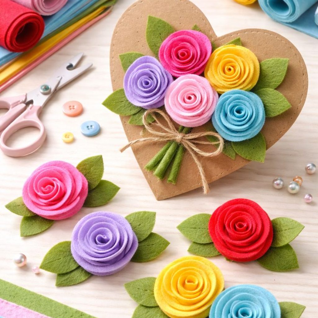 Flores enrolladas