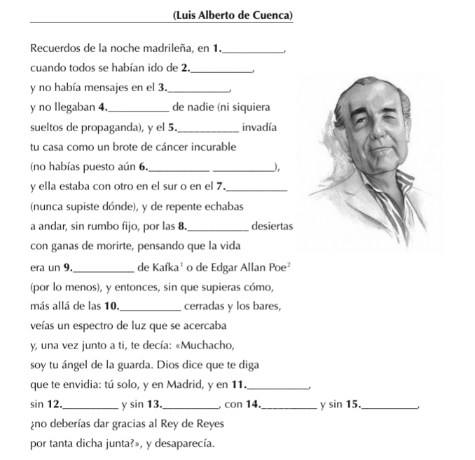 Taller para superar el miedo a la página en blanco en el aula de ELE
