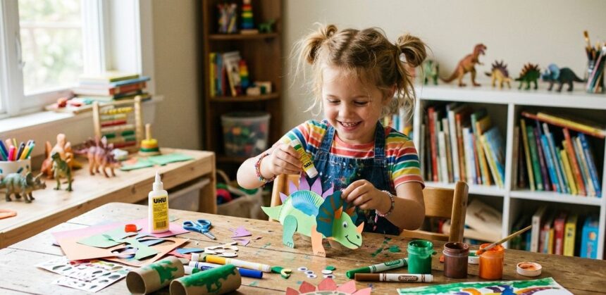 manualidades de dinosaurios