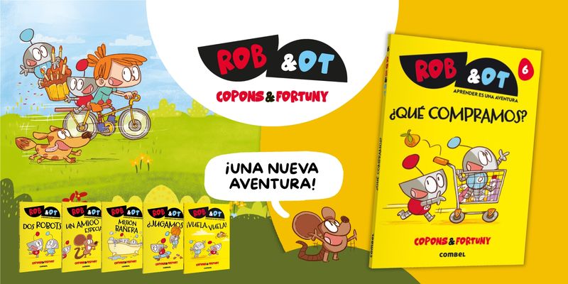 editorial Combel Rob&Ot aventuras