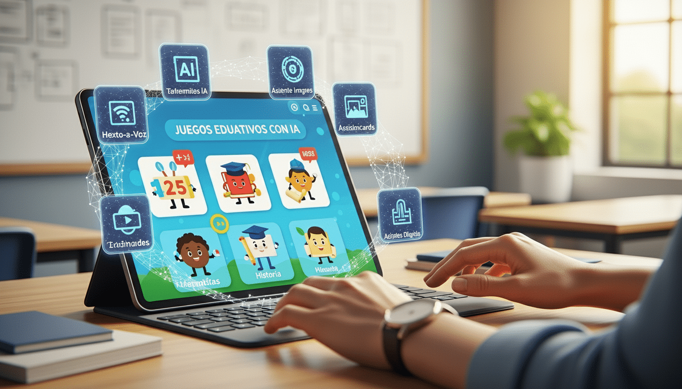 IA para crear juegos educativos