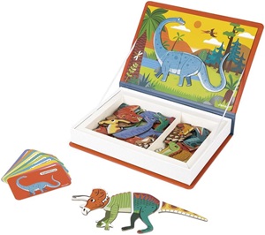 juego educativo magnético dinosaurios