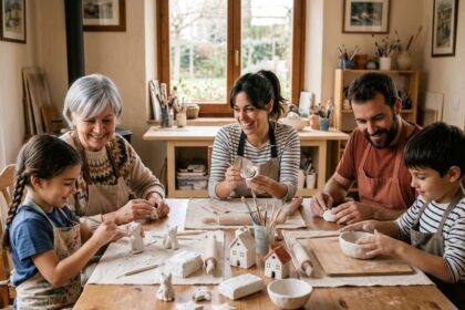 manualidades con arcilla blanca