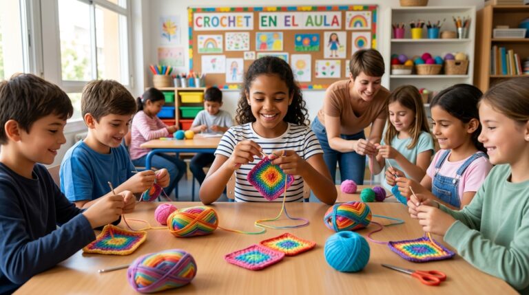 crochet en el aula