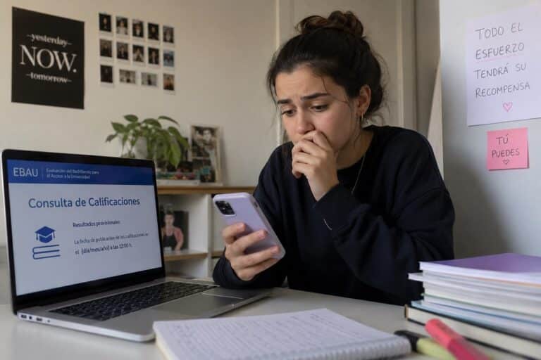 que hacer cuando salen las notas de la ebau