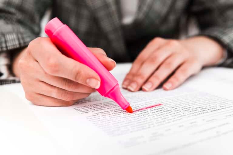 cómo subrayar textos