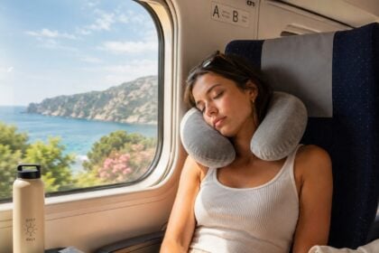 mejor almohada de viaje