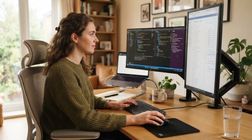 monitores verticales